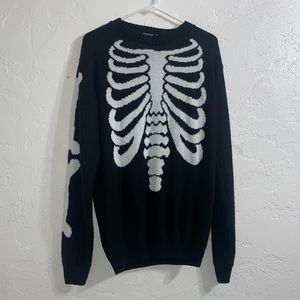 Boohoo Skeleton Sweater